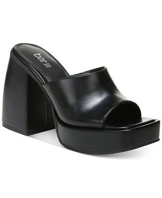Bar III Women's Nessa Platform Dress Sandals, Created for Macy's & Reviews - Sandals - Shoes - Ma... | Macys (US)
