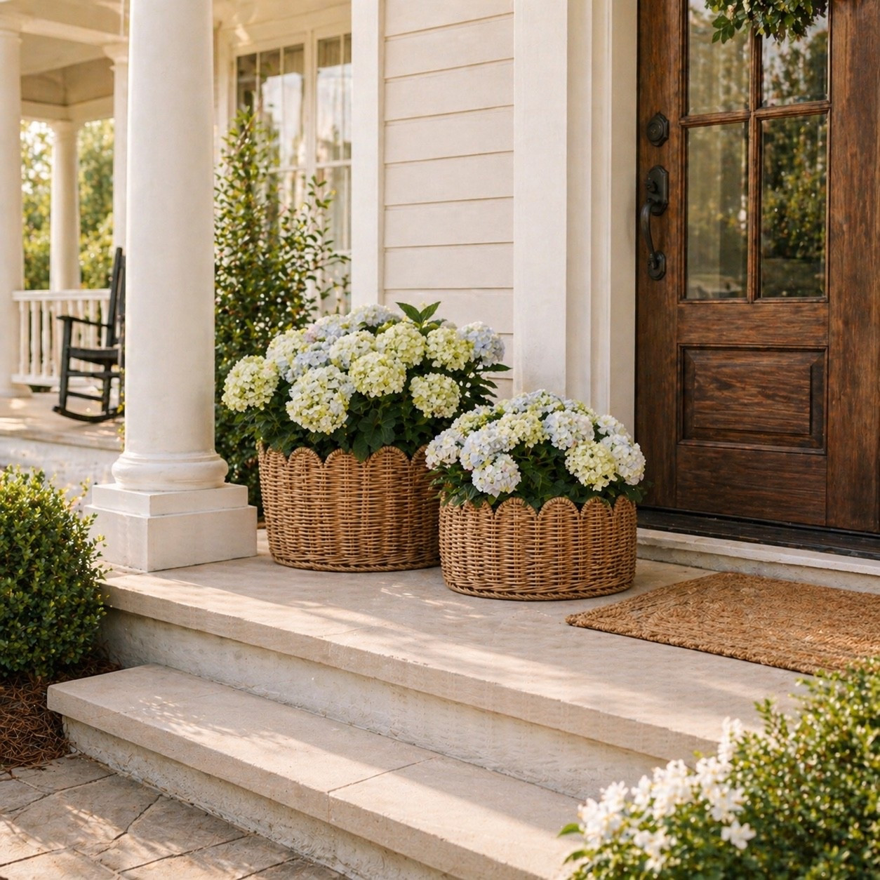 Amazon scalloped baskets for spring 🌷

#LTKmomlife #LTKSeasonal #LTKHome