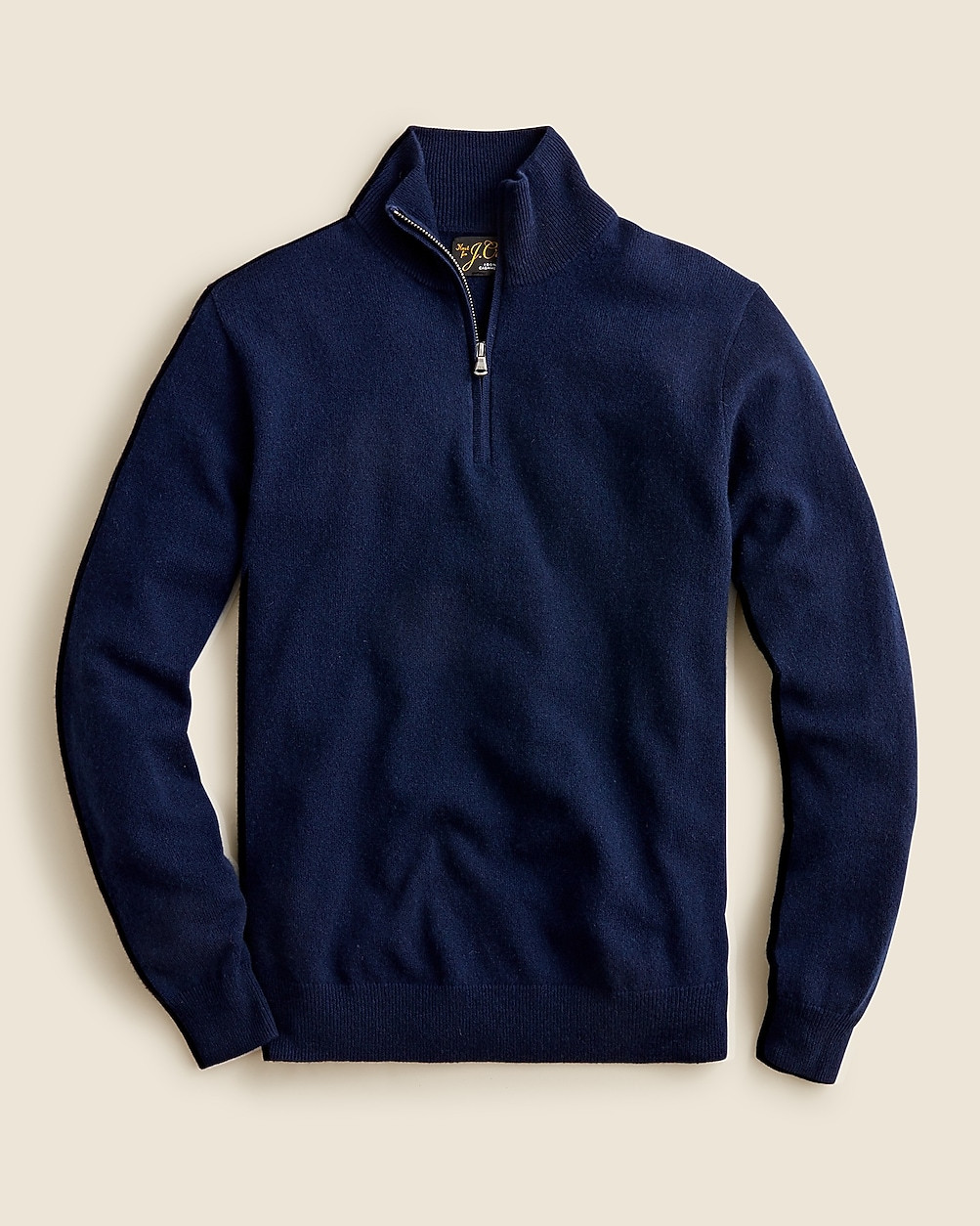 Cashmere half-zip sweater | J. Crew US