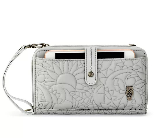 Sakroots Quilted Large Smartphone Crossbody - QVC.com | QVC