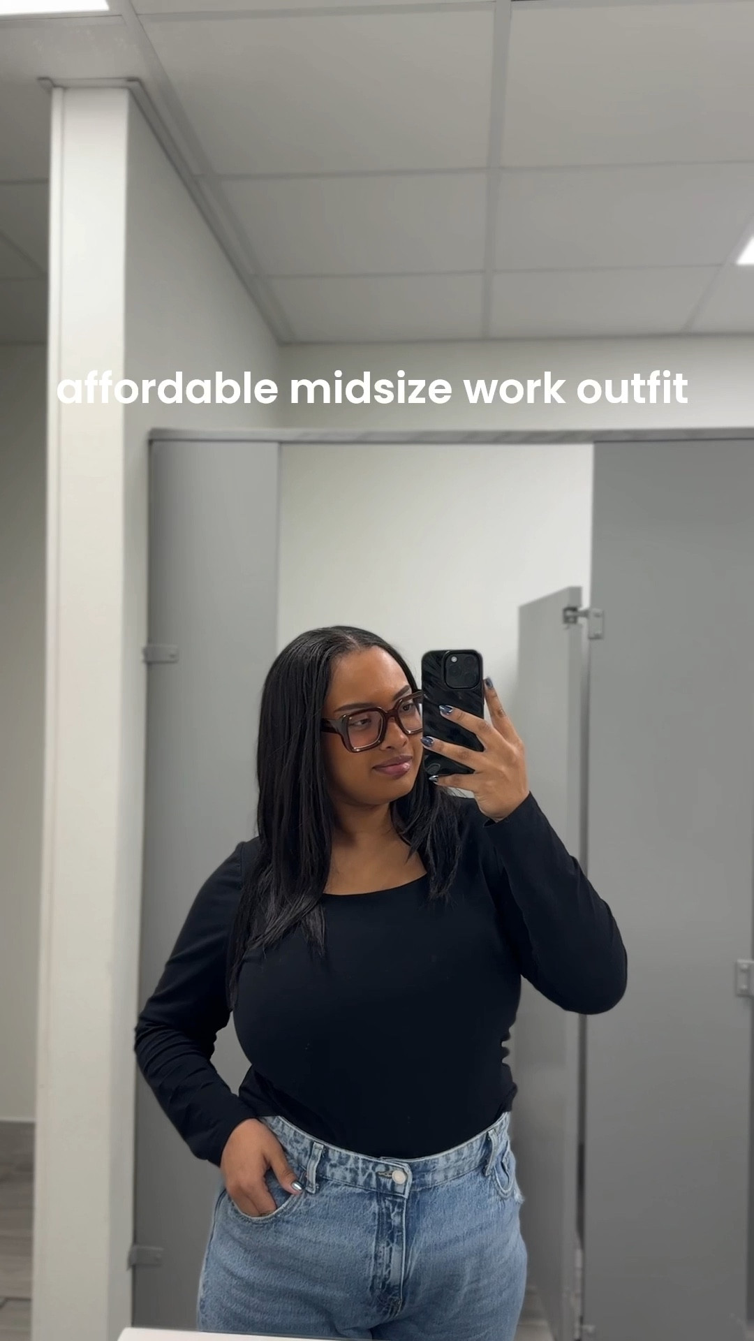 simple, affordable, midsize work outfit inspo 🖤 

#LTKMidsize #LTKWorkwear #LTKootd