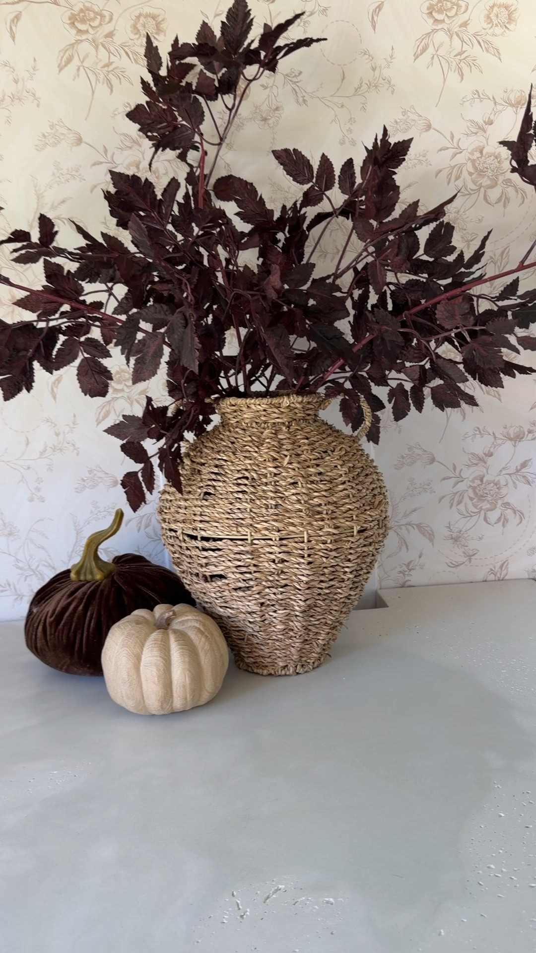Burgundy faux eucalyptus stem plants are the perfect fall color! 

#Amazonhomedecor

#LTKSeasonal