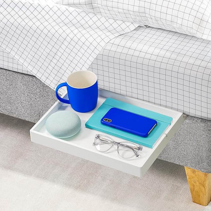 BedShelfie Slide The Original Bedside Night Stand Shelf for Bunk Shelf College Dorm Room Essentia... | Amazon (US)
