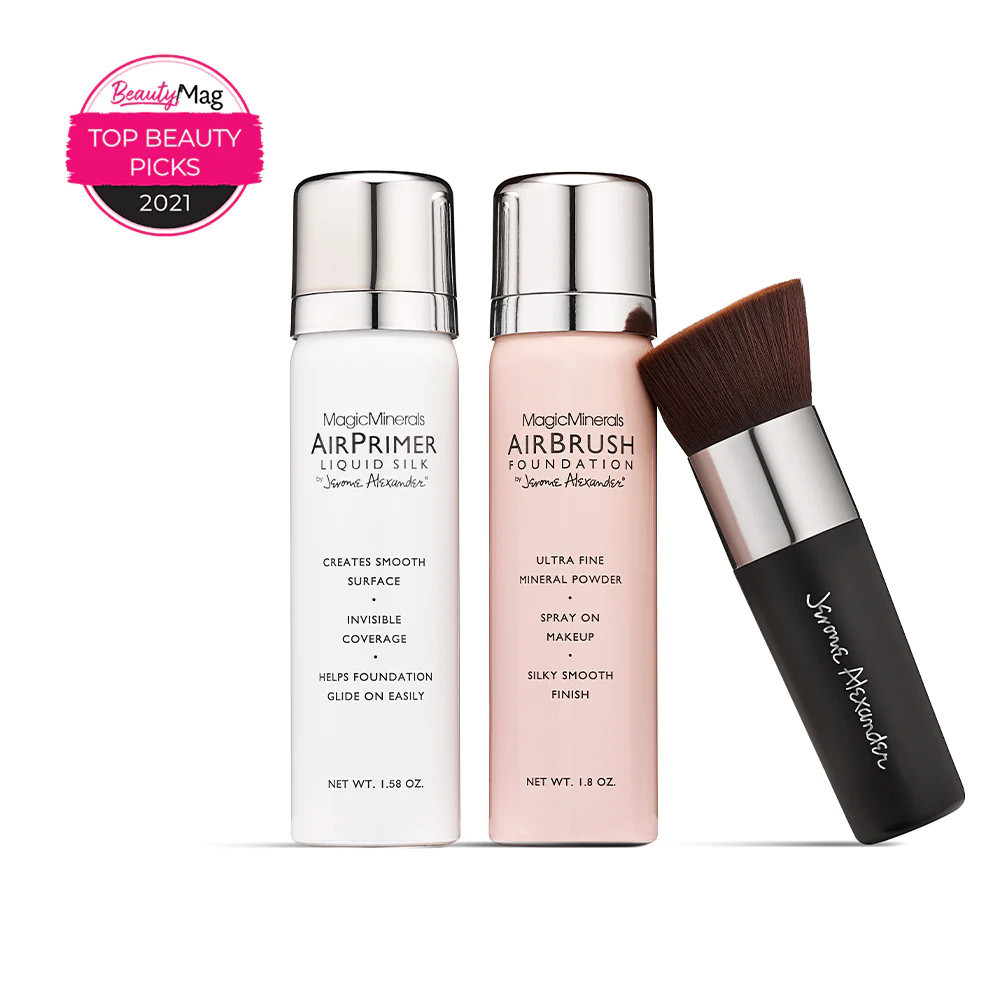 AirBrush Foundation 3pc Set | Jerome Alexander 