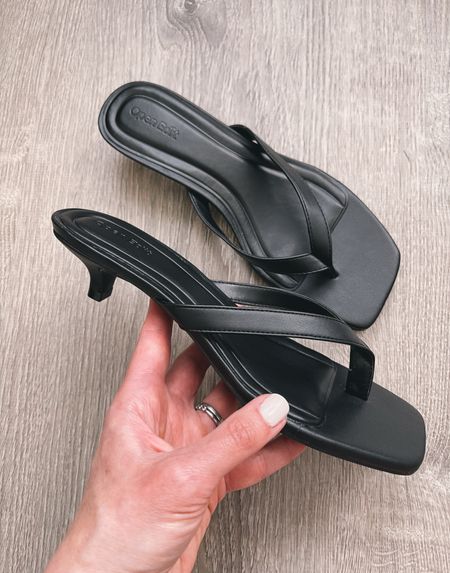 Kitten heel thong sandals - under $50

#LTKShoeCrush #LTKFindsUnder50