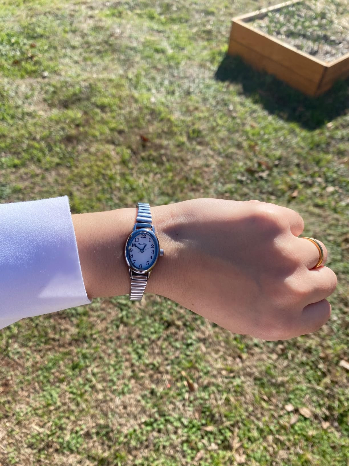 Diaofendi Petite Women's Easy Reader Watch, Analog Women Watch with Stainless Steel Expansion Ban... | Amazon (US)