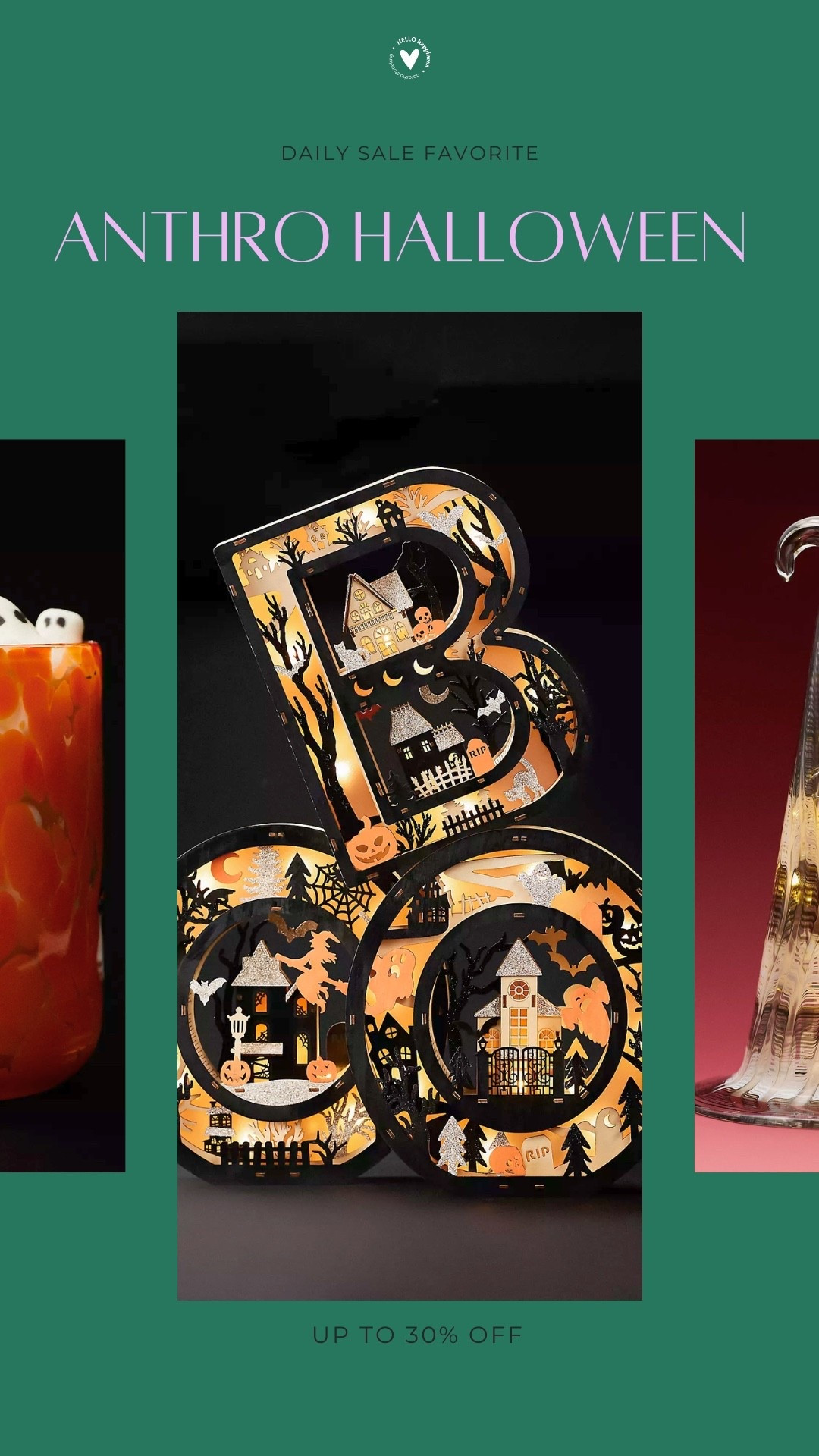 Spooky season is calling 🎃👻 Anthro Halloween is **UP TO 30% OFF**!! The cutest decor for getting your home ready for fall + all things spooky season 🖤✨

#LTKSeasonal #LTKSaleAlert #LTKHome