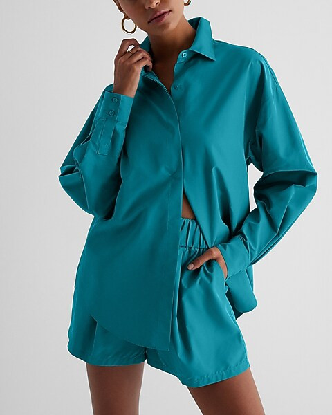 Boyfriend Portofino Shirt | Express