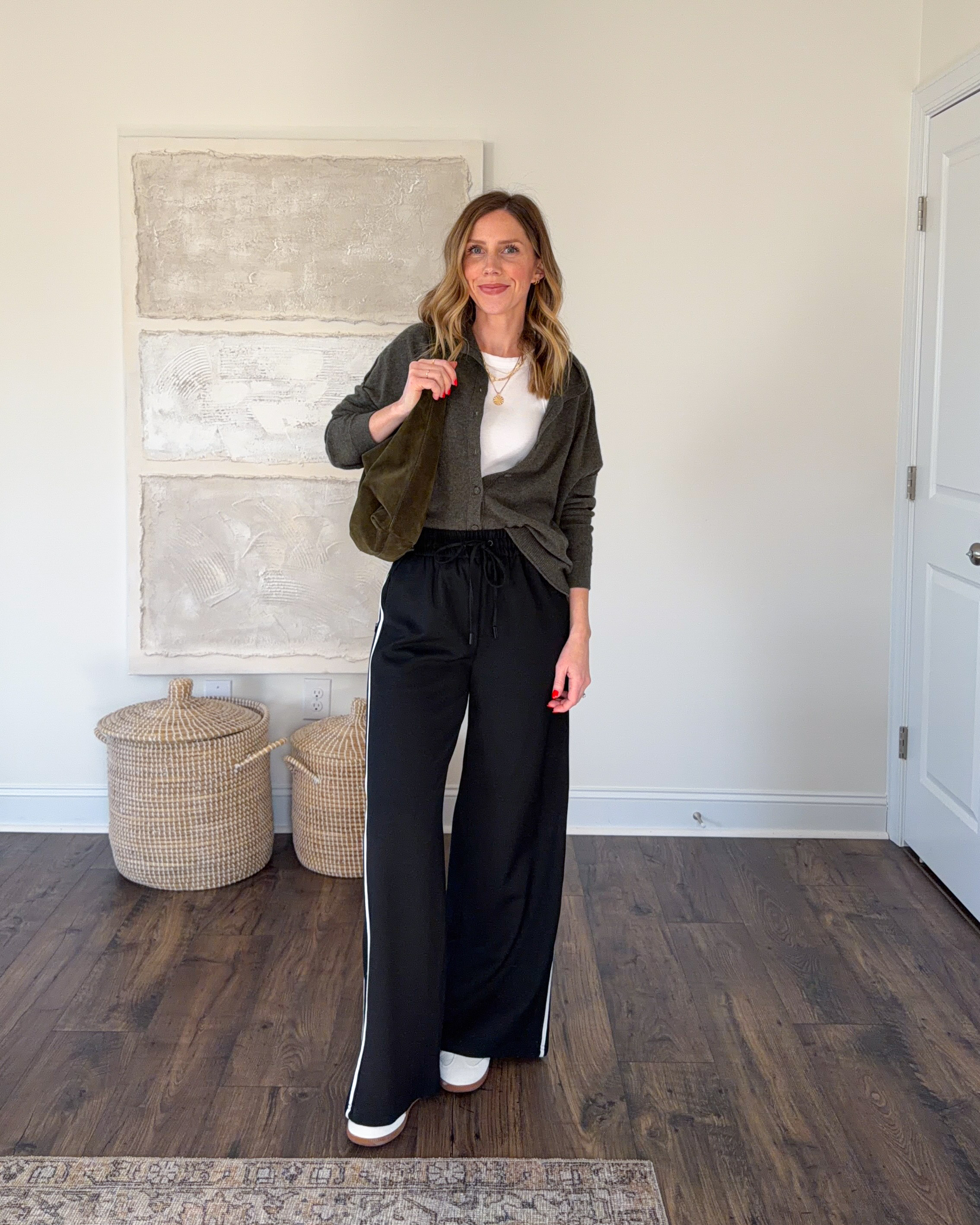 Track pant styling idea