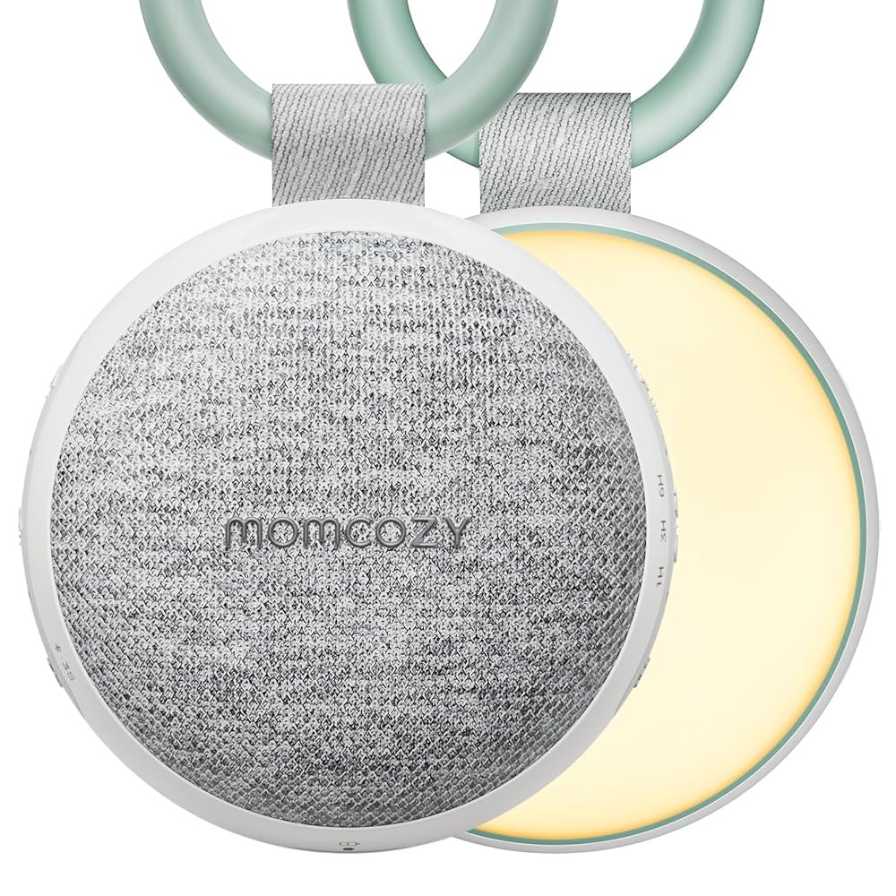 Momcozy Portable Sound Machine with Night Light, White Noise Sound Machine for Baby, 20 Soothing ... | Amazon (US)