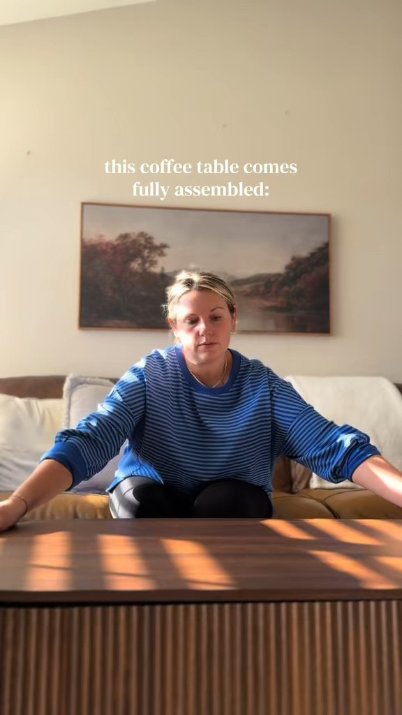 My living room needed a coffee table upgrade and this fluted lift-top one is actually functional. The top lifts up for working or snacking on the couch and there’s hidden storage inside to keep the clutter out of sight. 

#LTKSaleAlert #LTKSpringSale #LTKHome