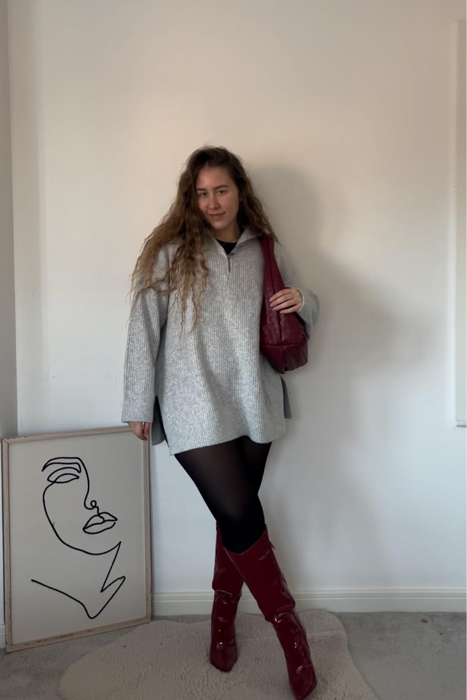 Cherry wine red outfit inspo

#LTKSeasonal #LTKmidsize #LTKstyletip