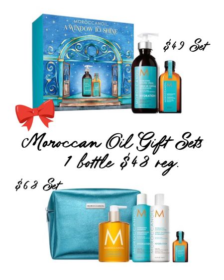The best hair oil! Perfect for hair regrowth. Moroccan Oil. Gift Sets. Great savings  

#LTKCyberweek #LTKunder50 #LTKGiftGuide