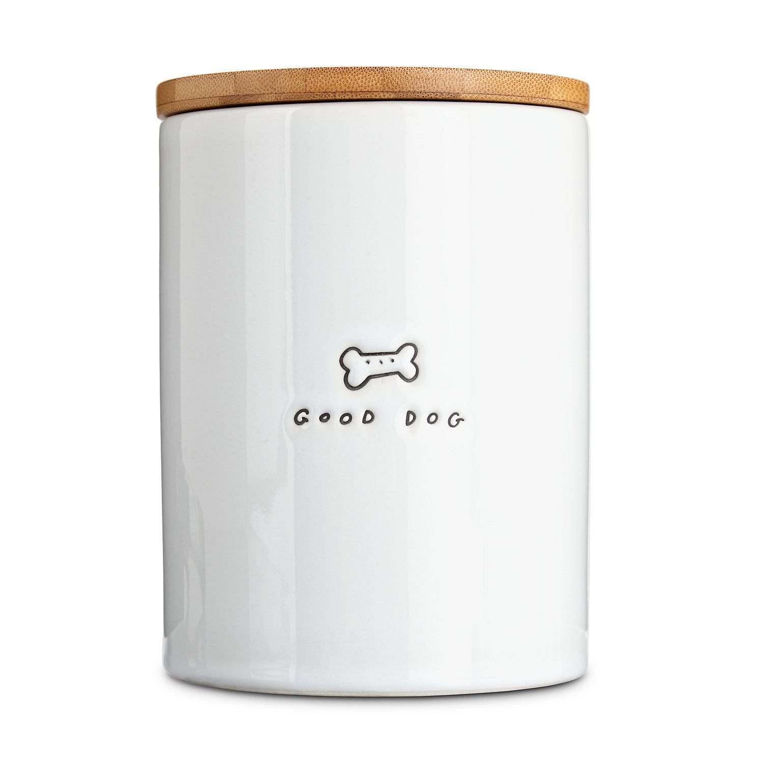 Harmony Good Dog Ceramic Dog Treat Jar | PETCO Animal Supplies