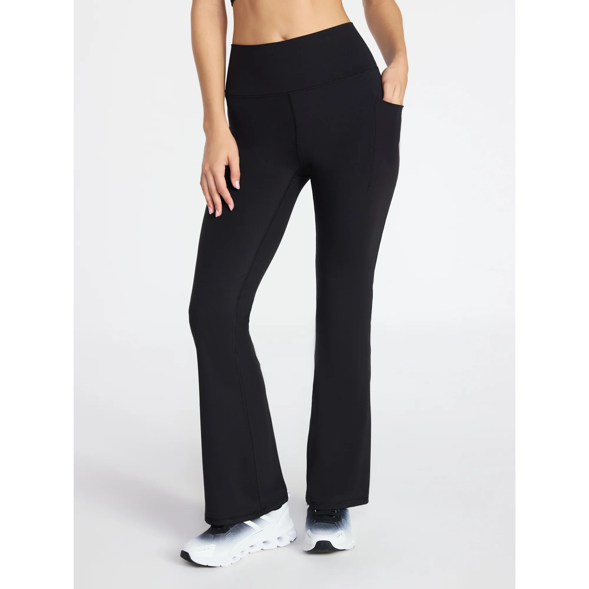 Avia Women's and Women's Plus SoftSculpt Flare Leggings, Sizes XS-4X | Walmart (US)