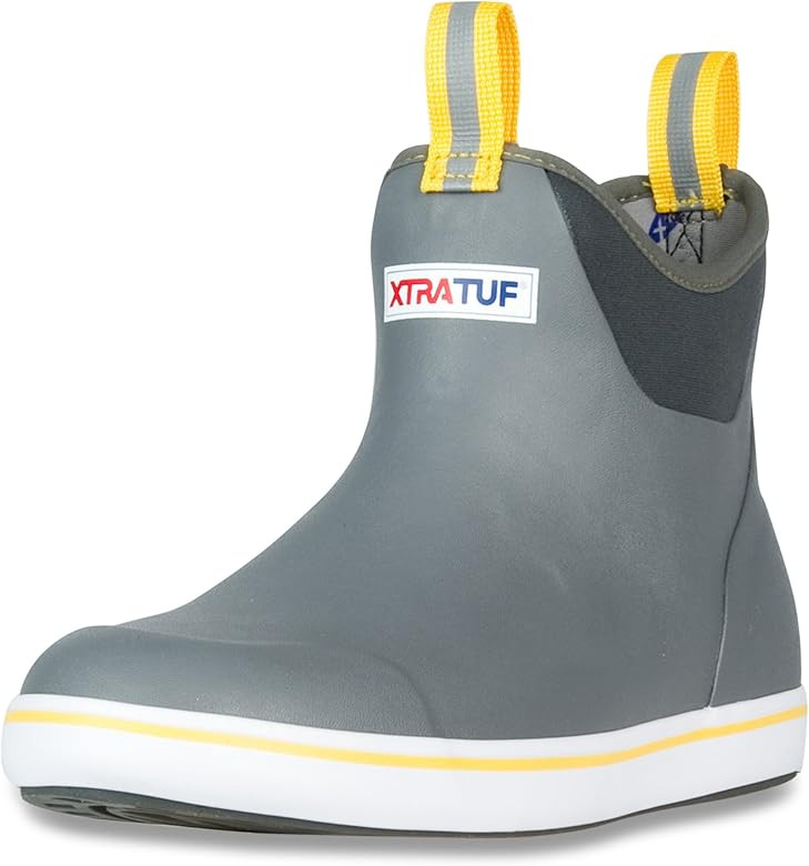XTRATUF Performance Series 6" Men’s Full Rubber Ankle Deck Boots | Amazon (US)