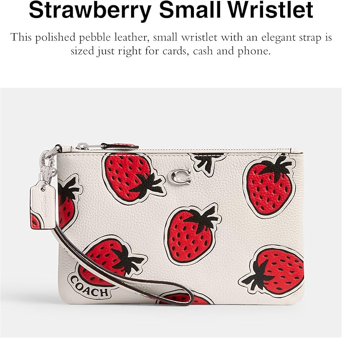 Coach Small Wristlet, Chalk Multi | Amazon (US)