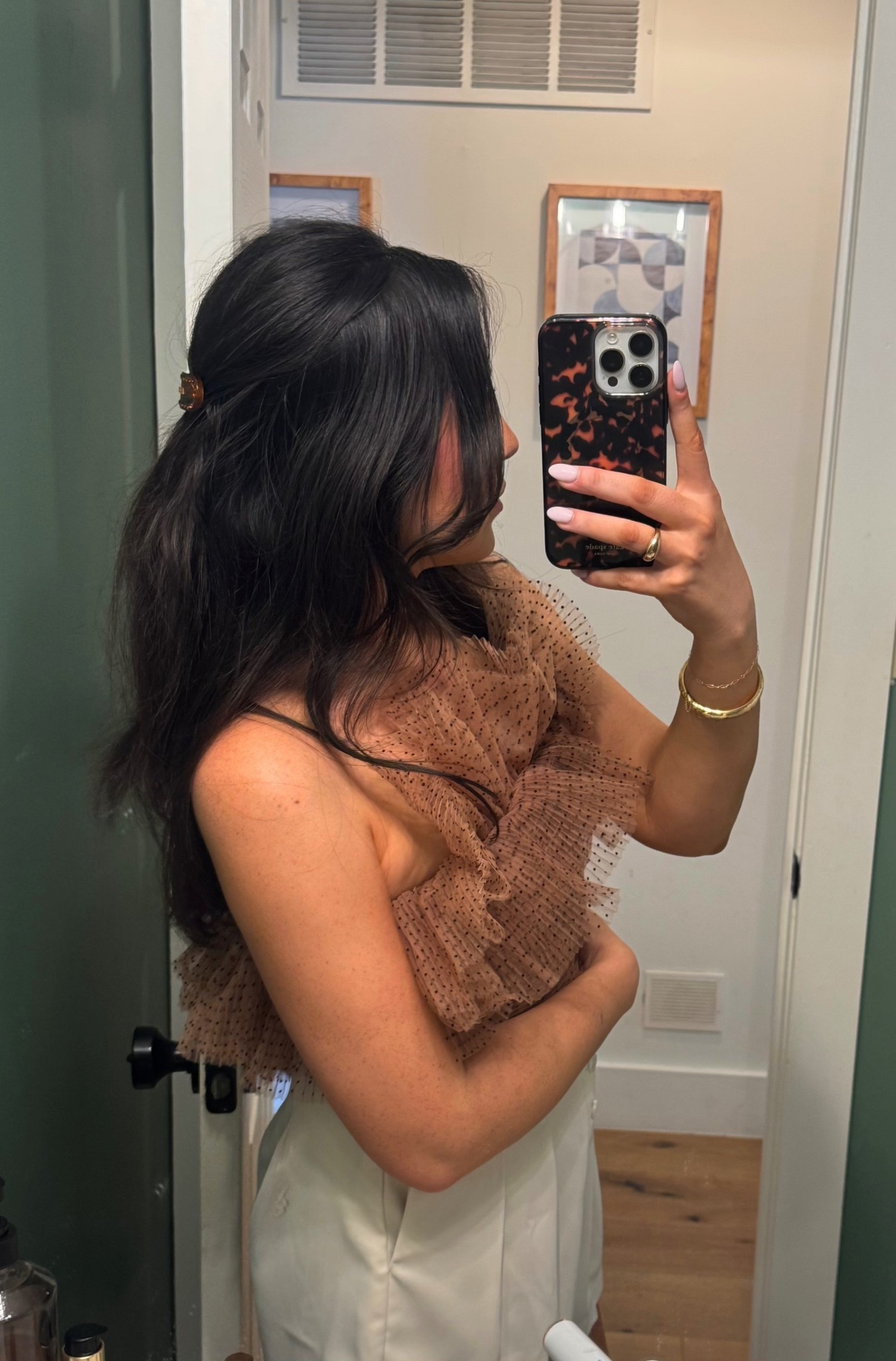 New tortoise shell phone case!! 

#LTKdayinmylife