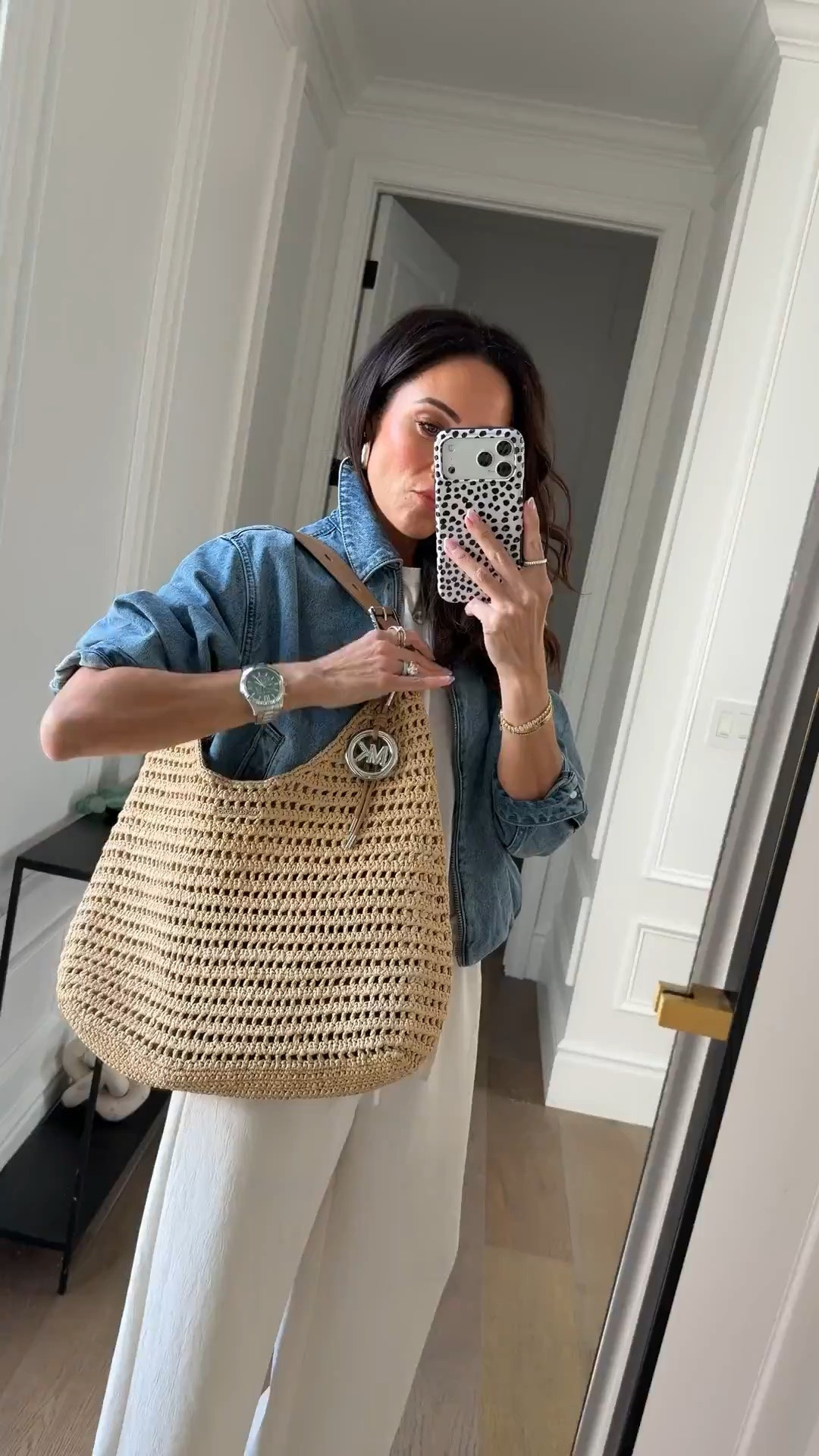 Spring style with this raffia bag that will take you from the pool to a day out!

#LTKSeasonal #LTKOver40