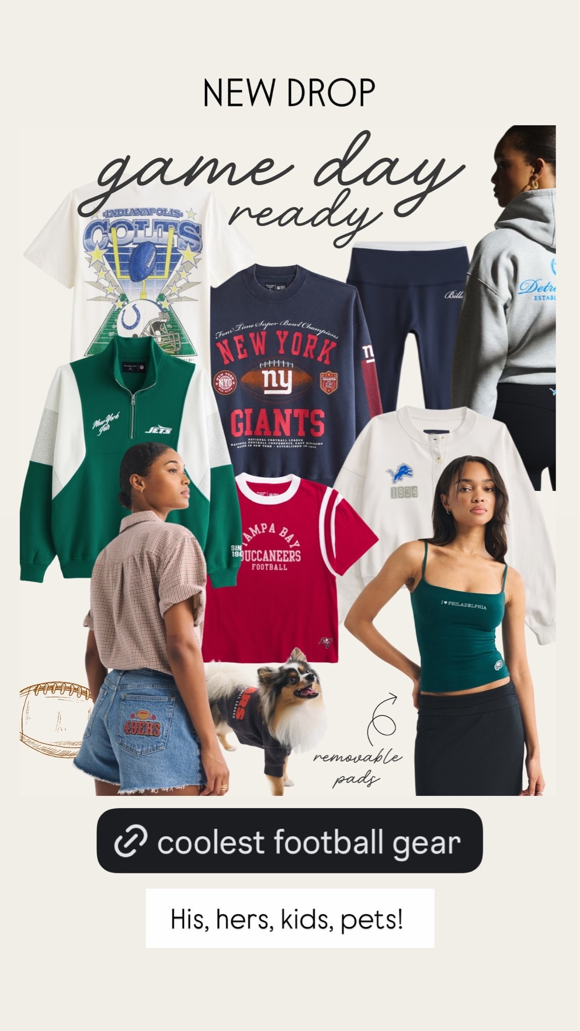 Football season // game day // Abercrombie // cool football gear // cool game day outfit // chic football outfit // what to wear to the game

#LTKootd #LTKSeasonal #LTKActive