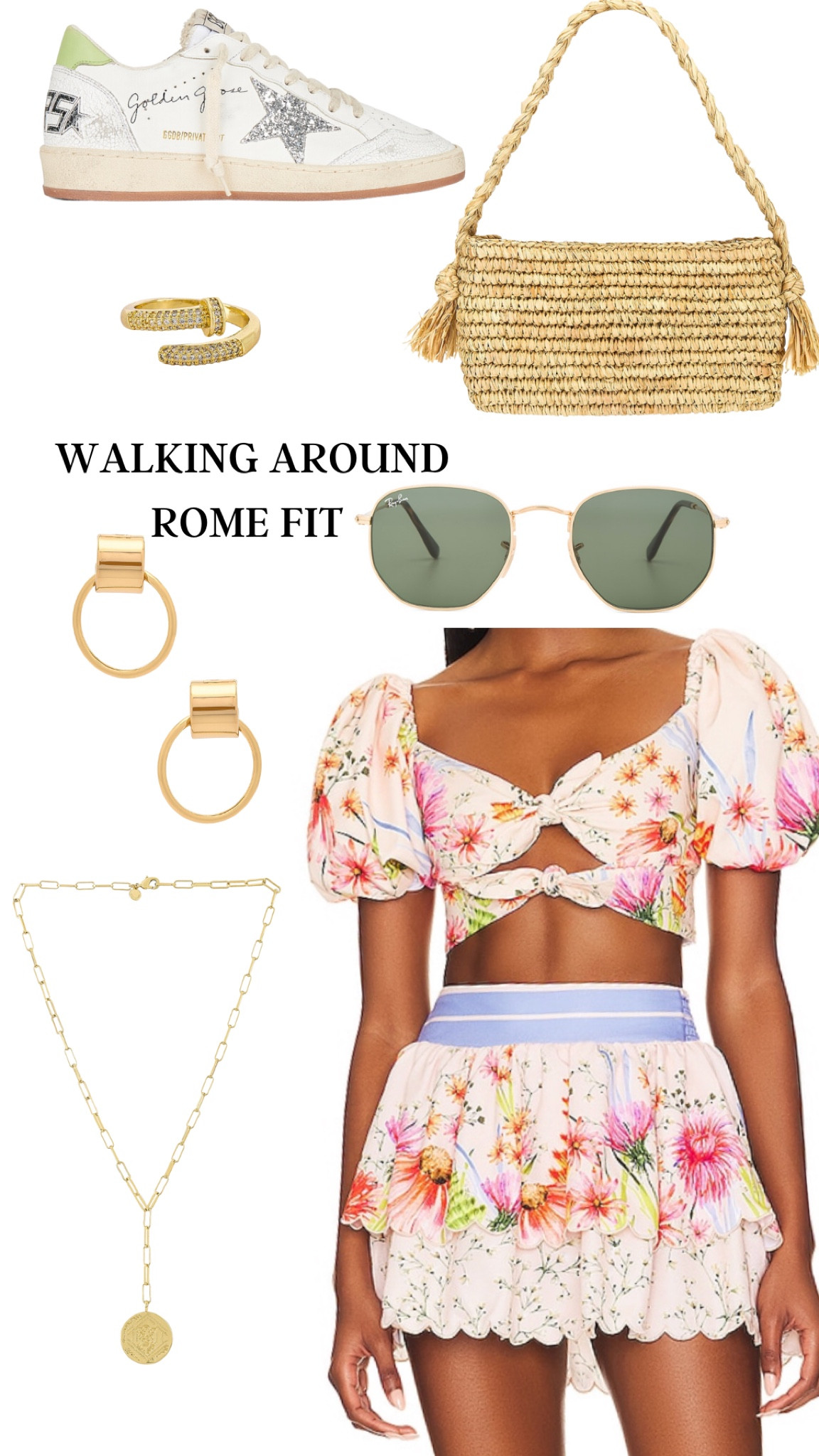 EUROPEAN SUMMER OUTFIT IDEA!!!! Revolve finds, floral outfit, floral set, European summer, European summer outfits, Italy outfit ideas, Europe outfit ideas, revolve clothes, gold jewelry, agua bendita

#LTKU #LTKeurope #LTKFind