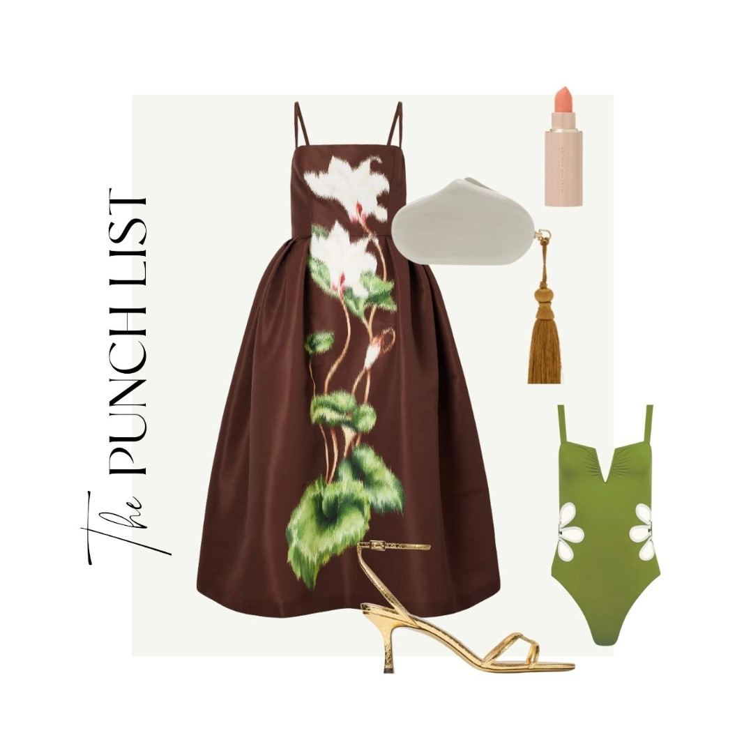 THE PUNCH LIST 💛 🌿 Getting back into spring colors!  

 