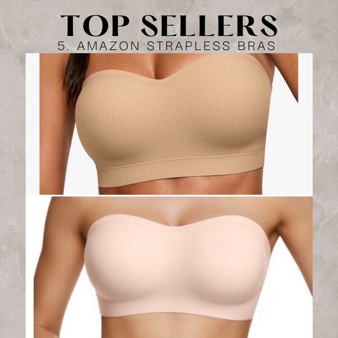 Weekly best seller 
Amazon strapless bras

#LTKgrwm #LTKootd #LTKmomlife