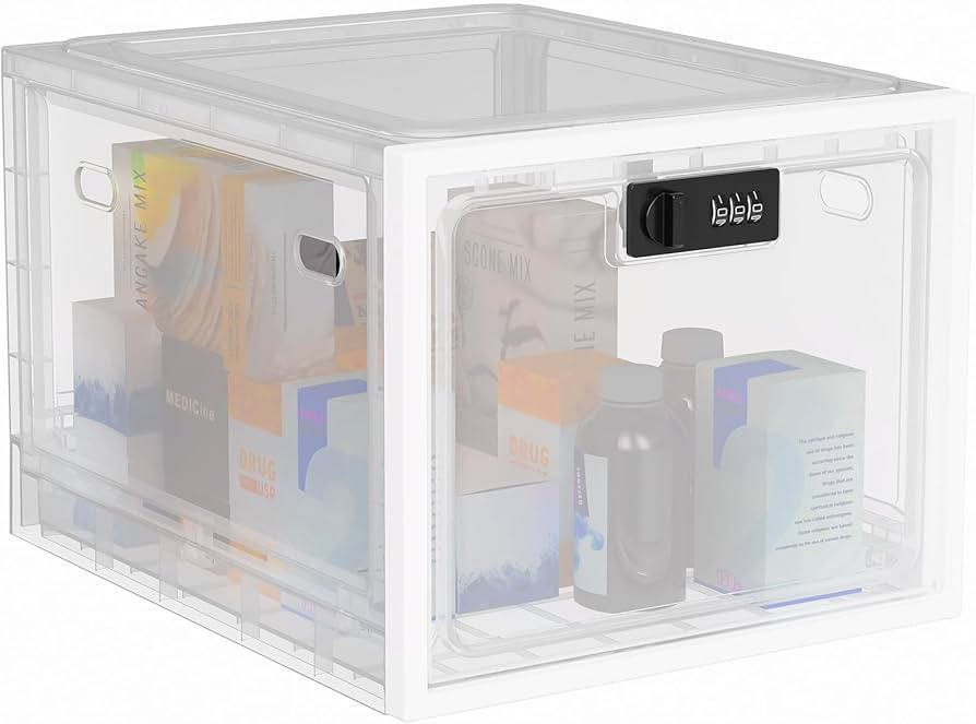 Lock Box for Medicines, Food, and Electronic Devices - Ideal for Keeping Medications Safe, Lunch ... | Amazon (US)