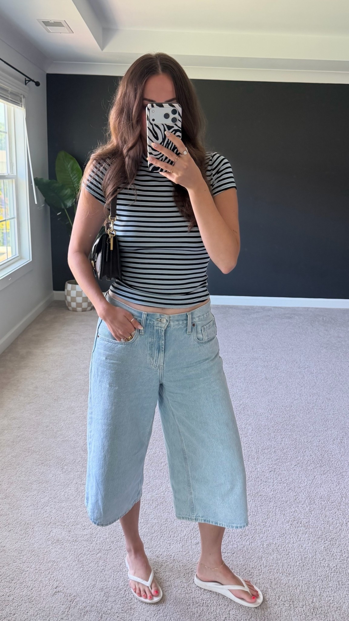 5’9” wearing size small top and 6 culottes 7 Archie’s flip flops

#LTKootd #LTKTall