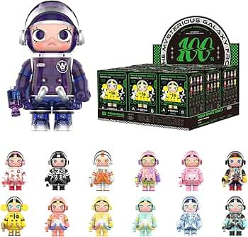 POP MART MEGA Space Molly 100% 2-B Blind Box Figures, Random Design Box Toys for Modern Home Deco... | Amazon (US)