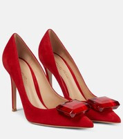 Jaipur 105 embellished suede pumps | Mytheresa (US/CA)