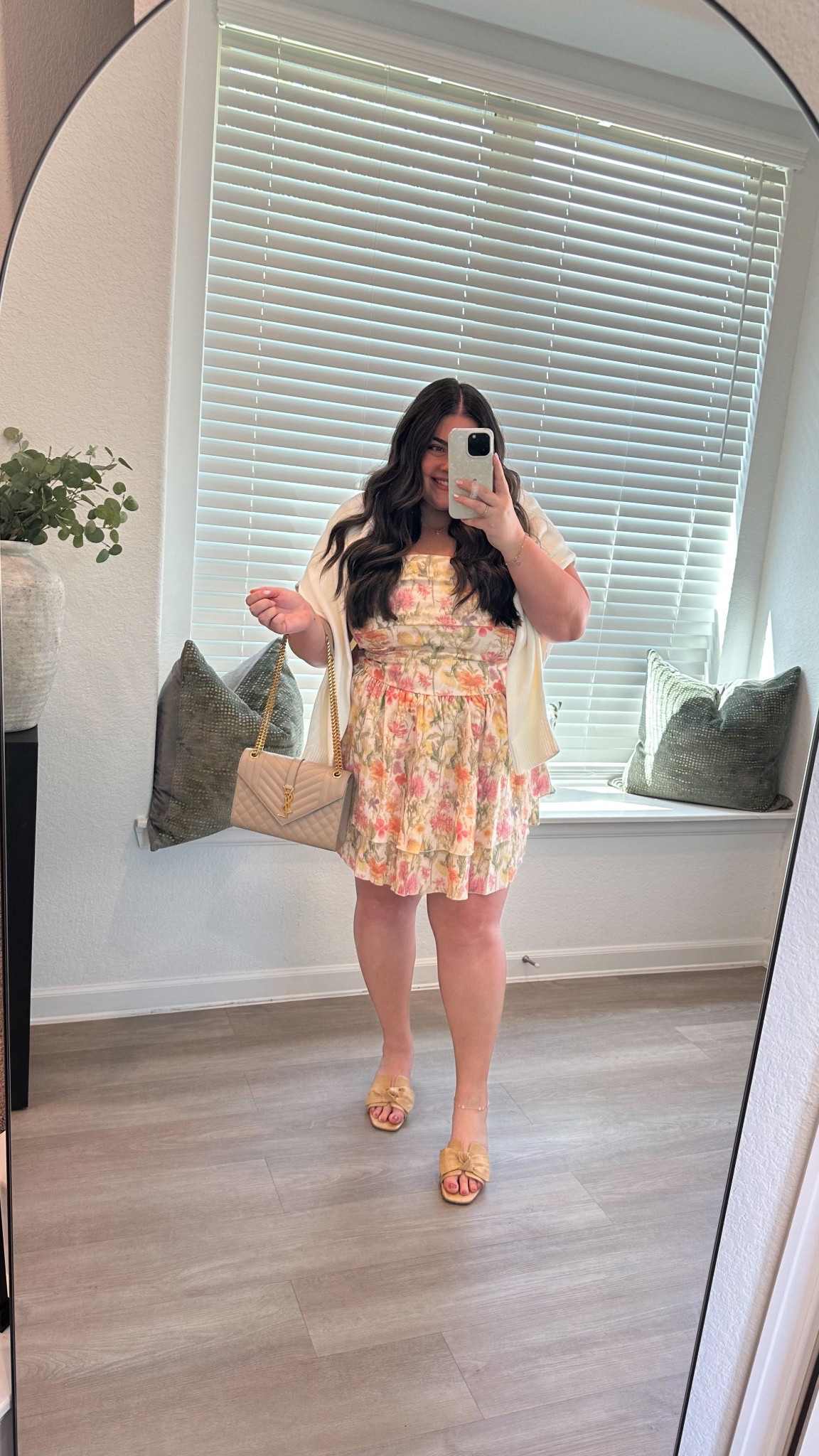 Polo event. Polo outfit. Spring dress. Amazon fashion. Amazon dress. Floral dress. Floral amazon dress. Strapless dress. Bow sandals. Heeled sandals 

#LTKStyleTip #LTKSeasonal #LTKFindsUnder100