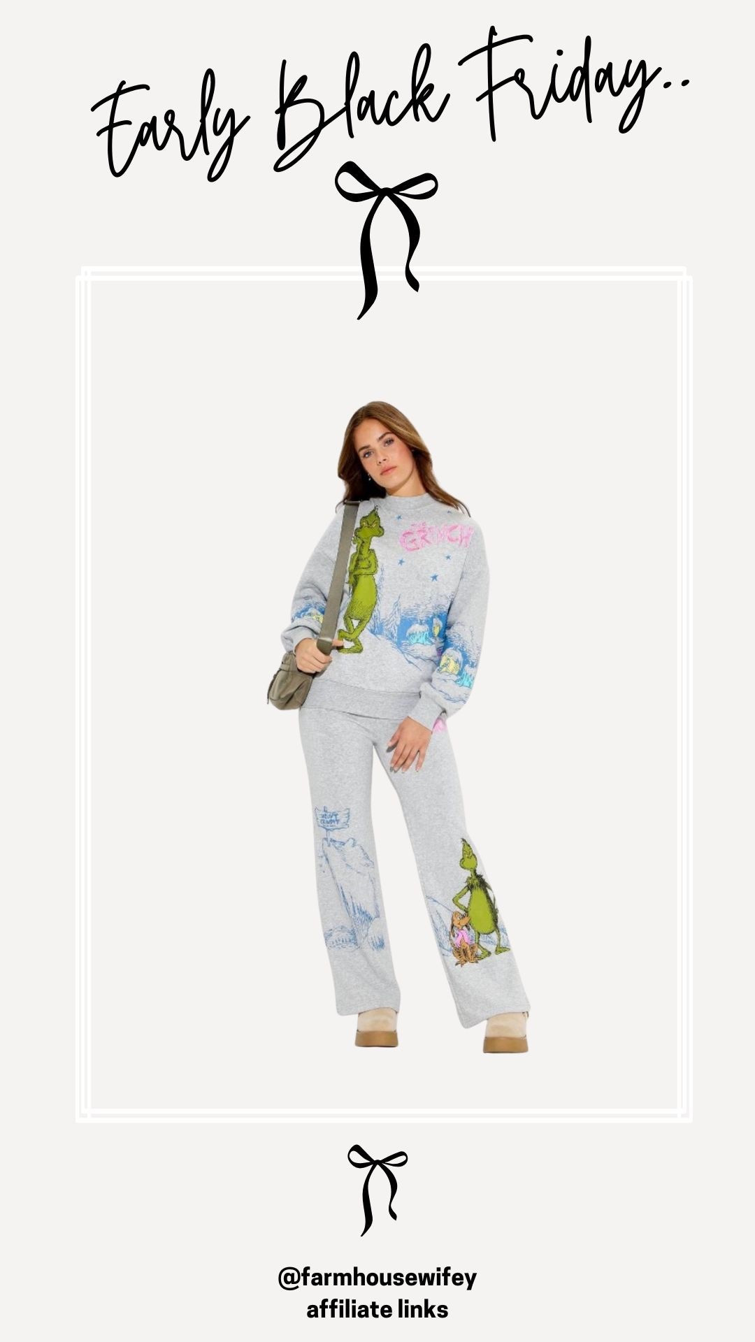 40% off this adorable grinch sweatsuit! It’s been so popular this year! The details are so much better in person 

#LTKHoliday #LTKStyleTip #LTKSaleAlert