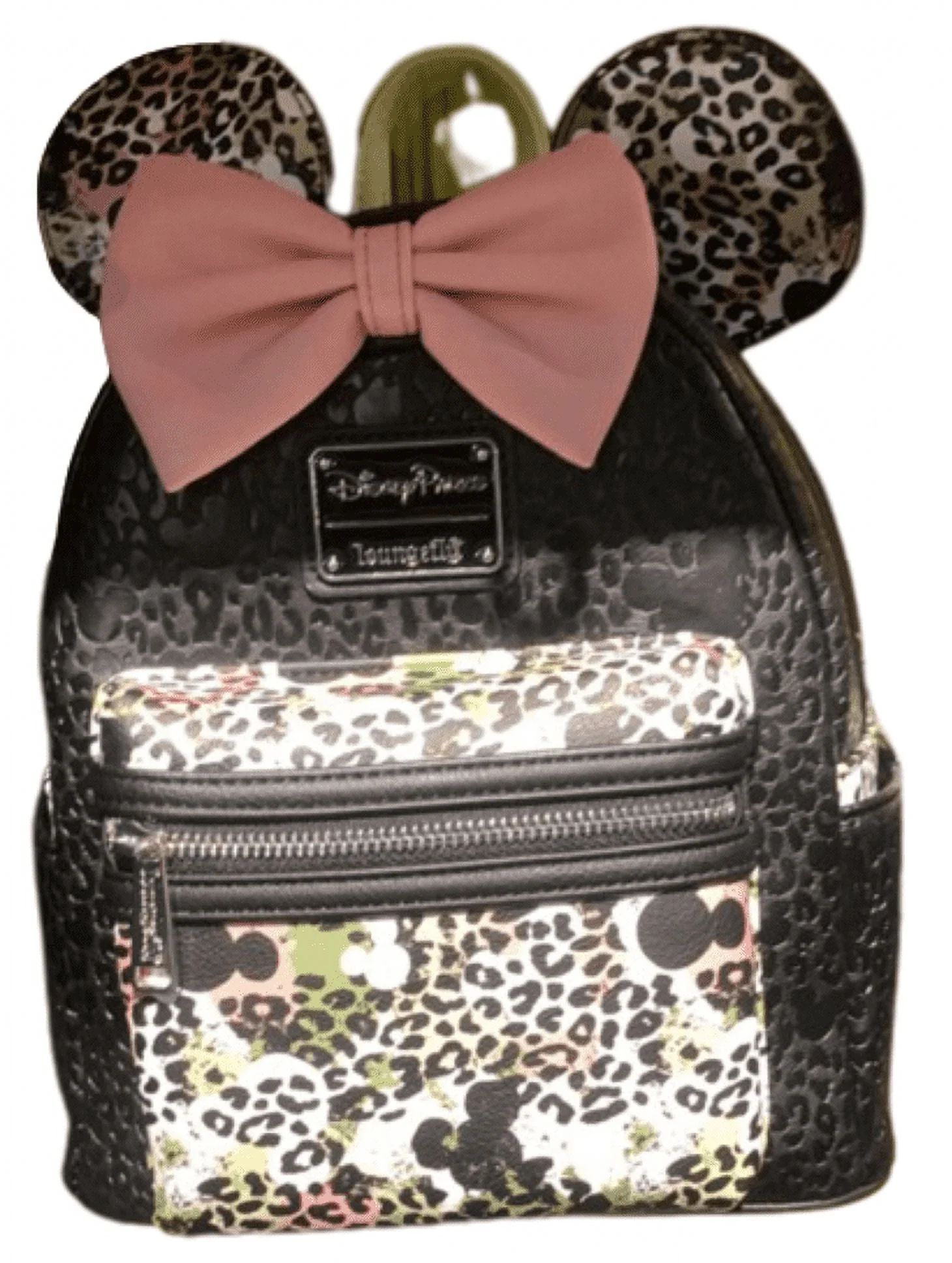 Disney Parks Animal Kingdom Print Green/Pink Loungefly Backpack New with Tag | Walmart (US)