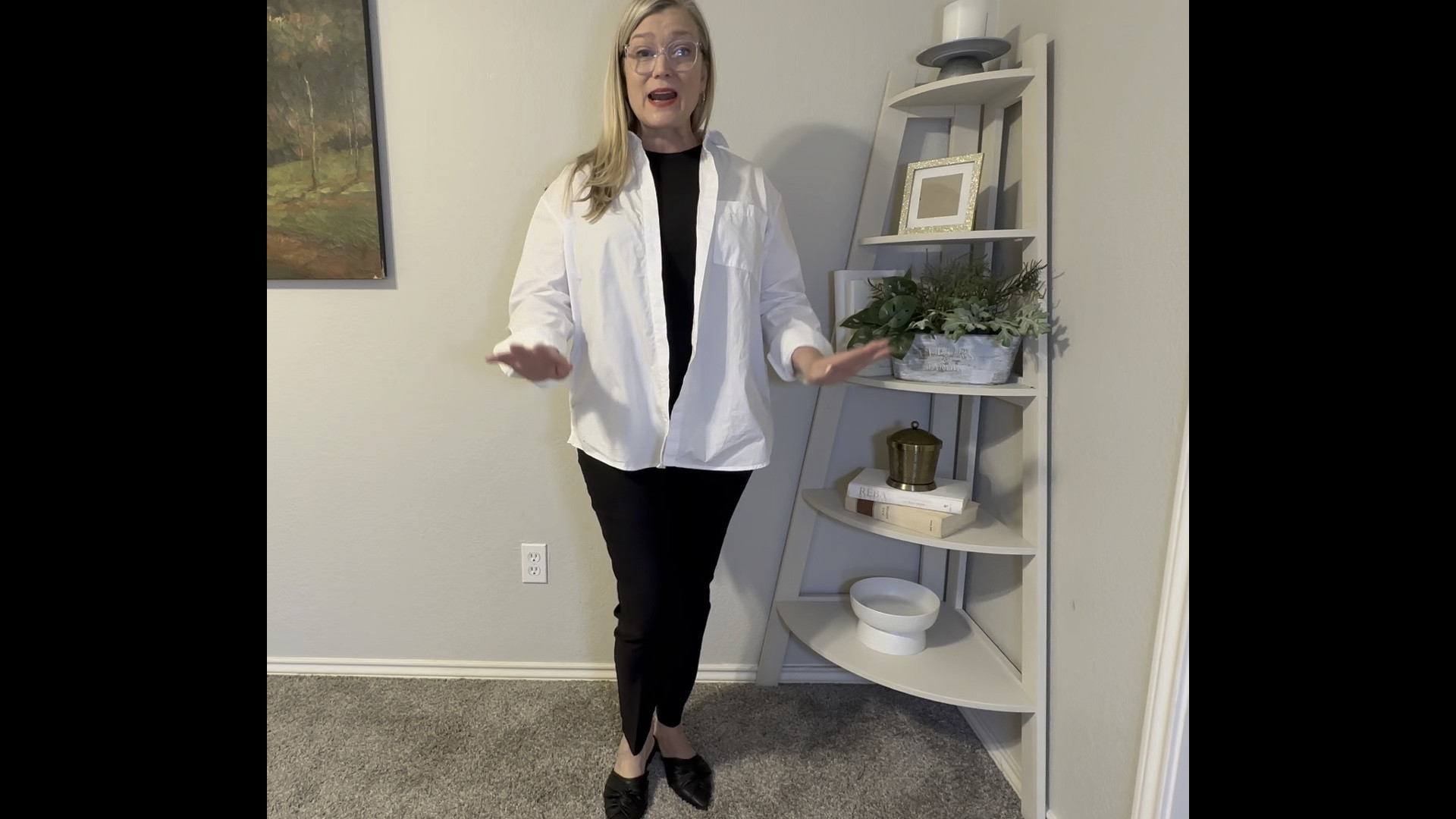 Add this classic, white blouse at a #walmart price to your closet essentials! Size down for snugger fit  

#LTKstyletip #LTKmidsize #LTKVideo