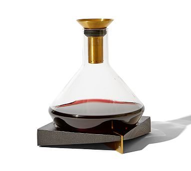 RBT Wine Decanter with Wooden Coaster | Pottery Barn (US)