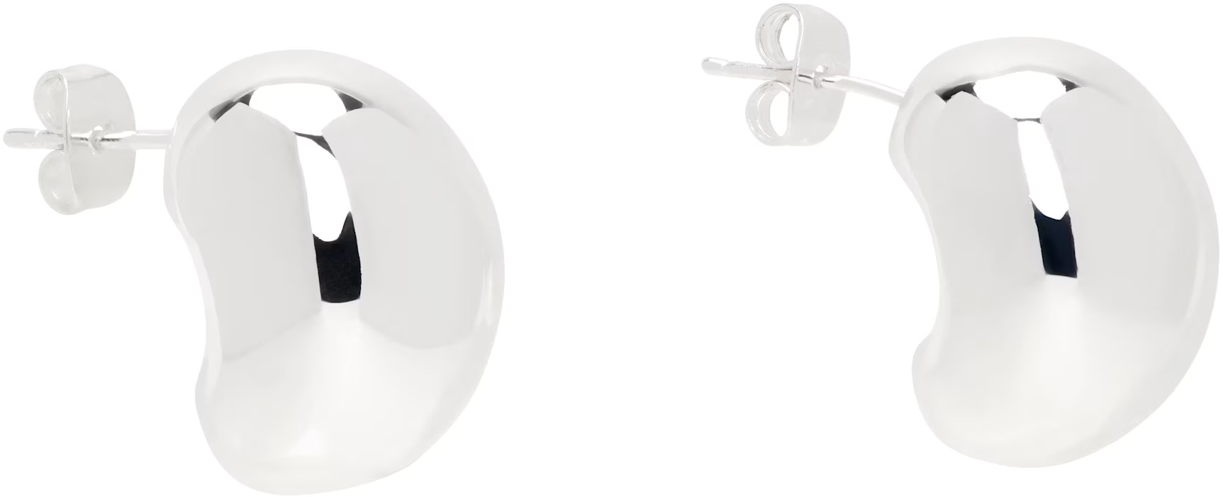 Silver Benjie Earrings | SSENSE