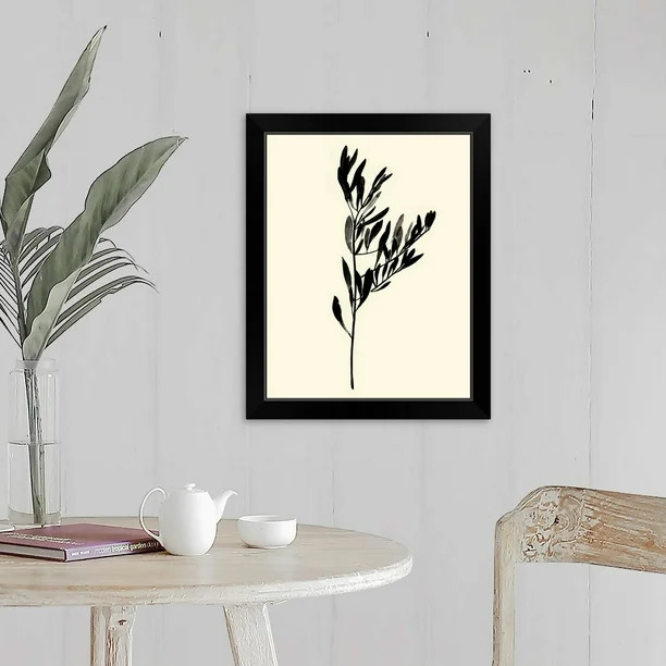 My Texas House Gentle Breeze II A Floral Black Framed Art Print 16" x 20" | Walmart (US)