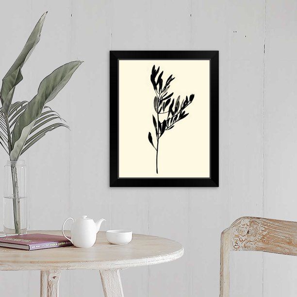 My Texas House Gentle Breeze II A Floral Black Framed Art Print 16" x 20" | Walmart (US)