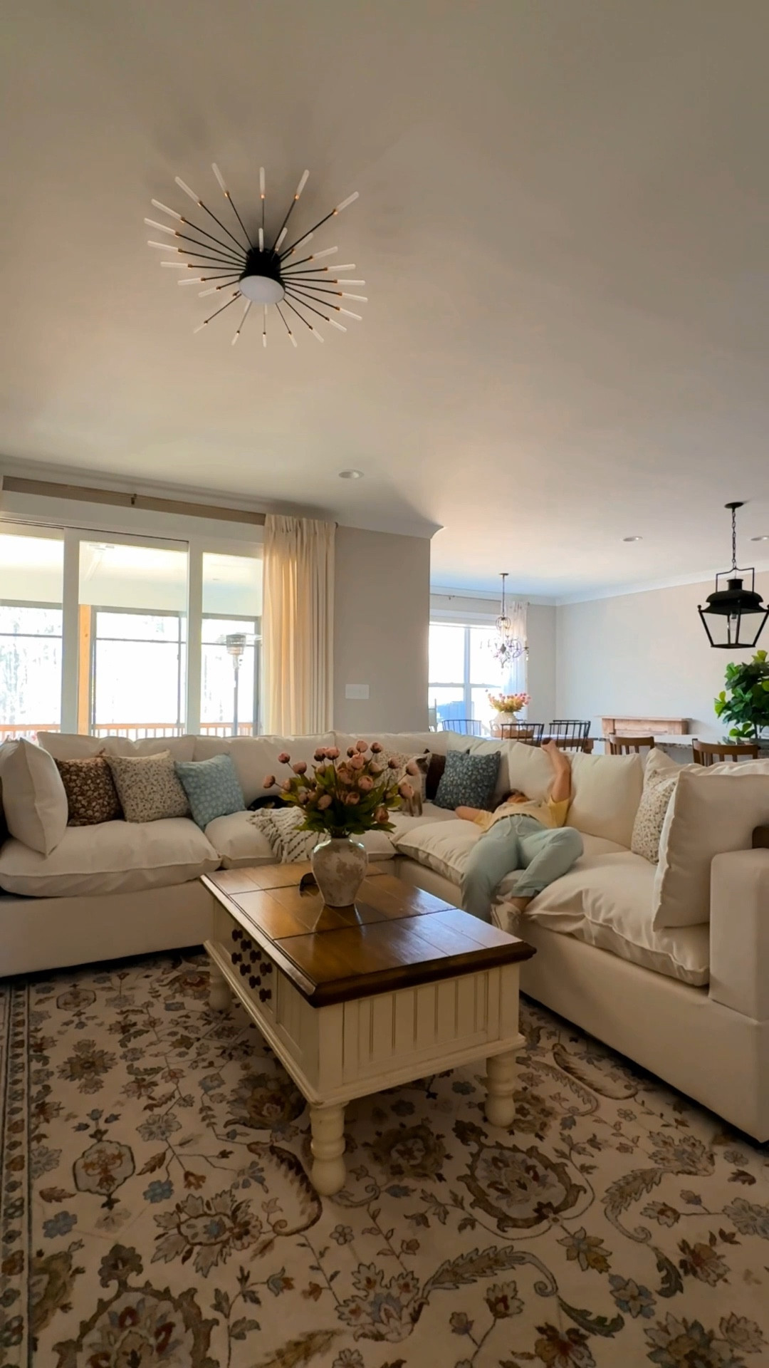 THEE most comfortable and amazing sectional I've ever sat in and best purchase ever! We're in love! 😍 