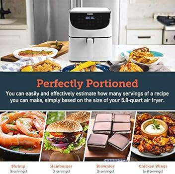 COSORI Air Fryer Max XL(100 Recipes) Digital Hot Oven Cooker, One Touch Screen with 13 Cooking Fu... | Amazon (US)