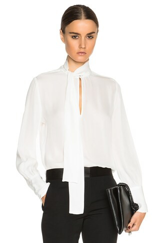 Tie Neck Top | FORWARD by Elyse Walker