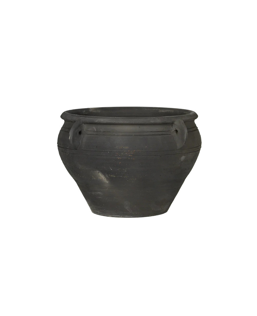 Olive Ateliers Four Handle Pot from India | Olive Ateliers
