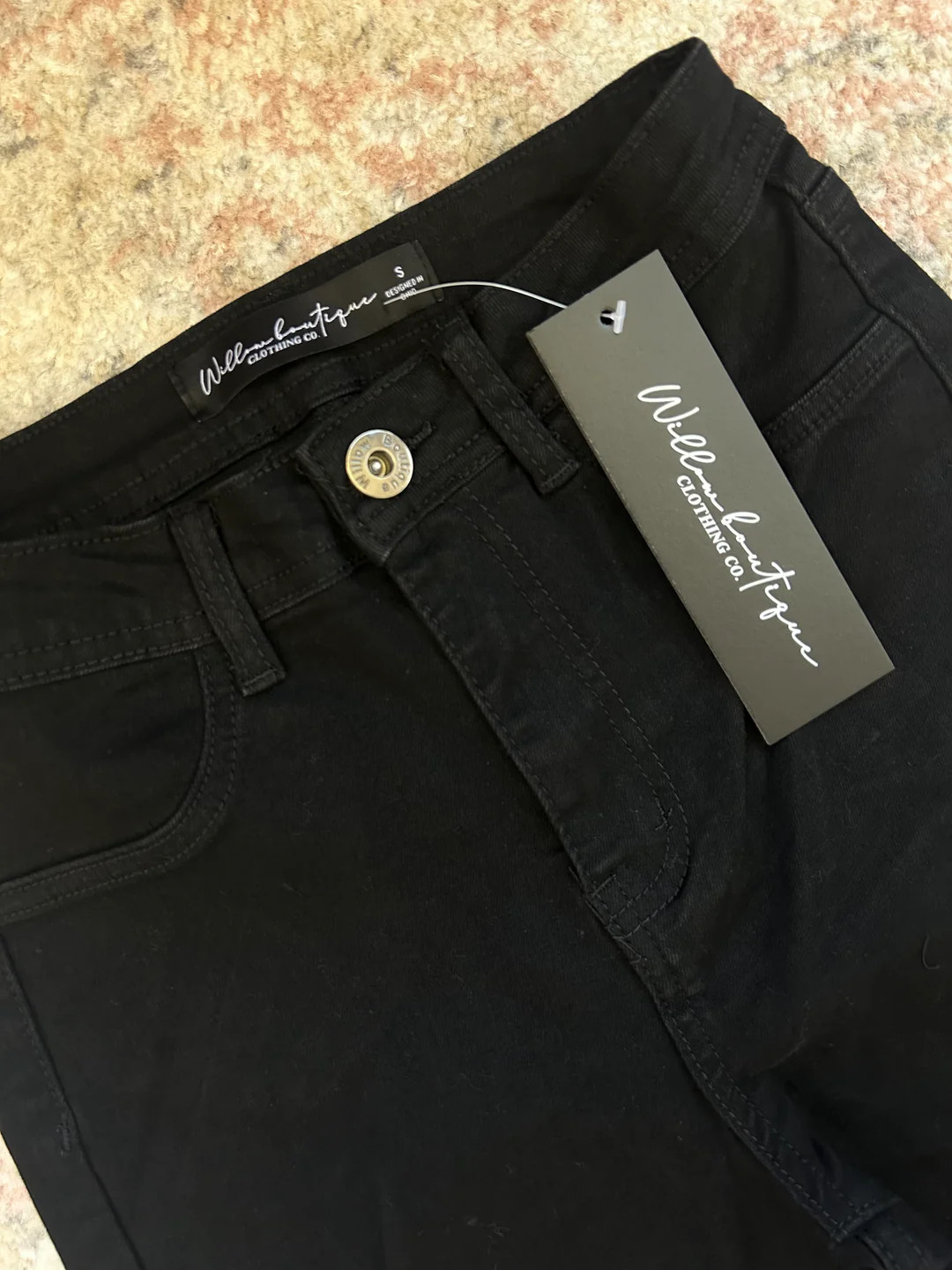 Farrah Distressed High Waisted Flares | Willow Boutique