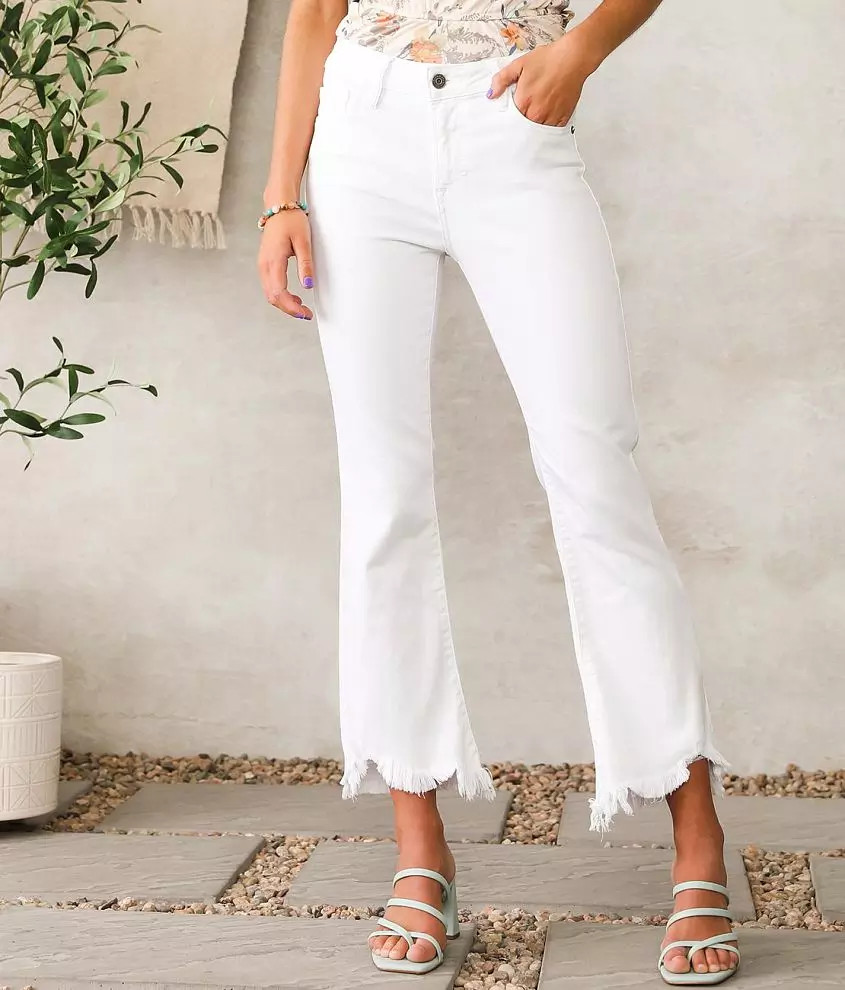 Happi Cropped Flare Stretch Jean | Buckle
