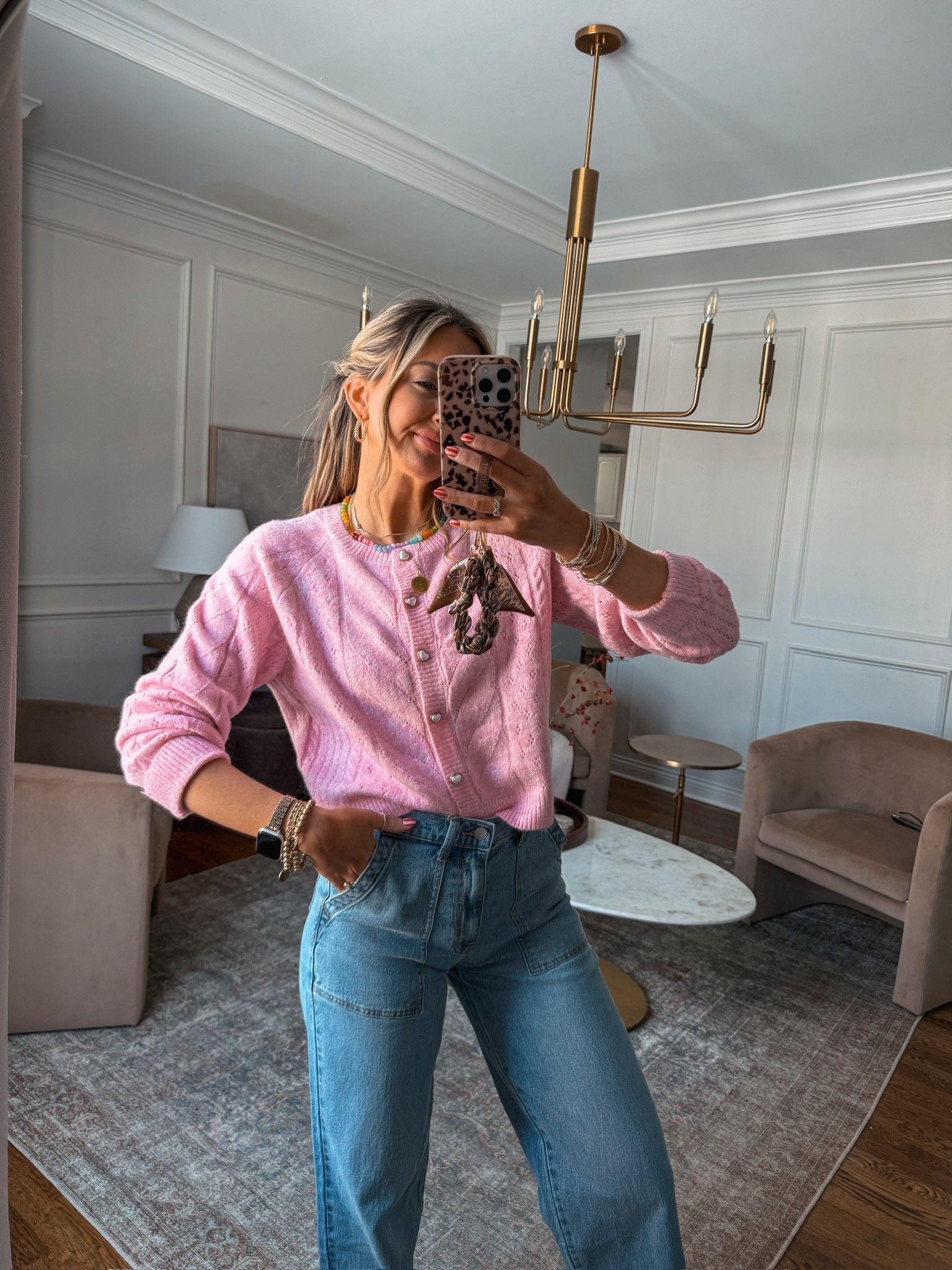 This pink cardigan with the heart buttons is perfect for Valentine’s Day + it looks great with dress pants for the office! 

#LTKmomlife #LTKValentine #LTKootd