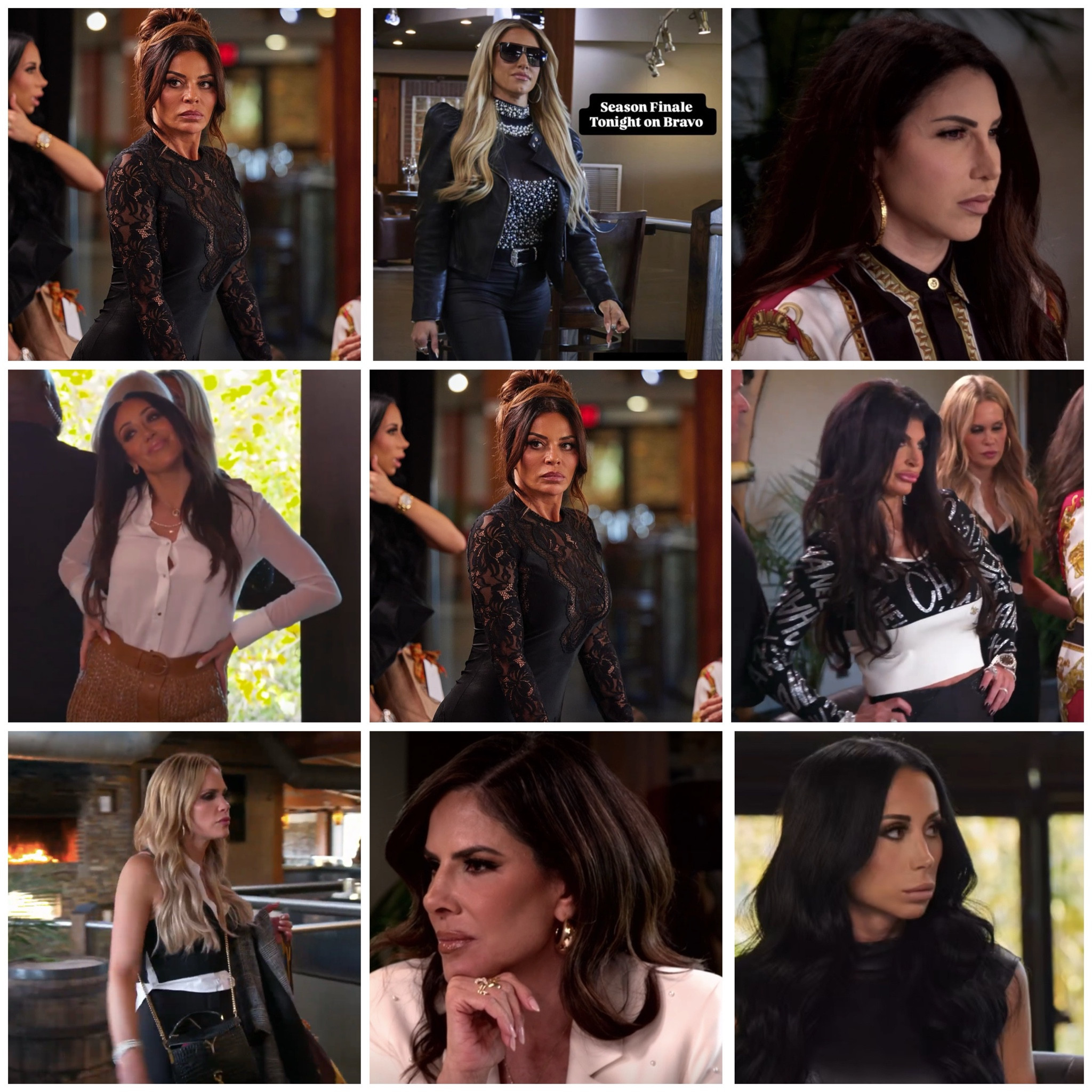 Real Housewives of New Jersey Season 14 Finale Looks / 📸 = @bravotv @daniellecabral @dolorescatania @therealmargaretjosephs / SIMILAR linked for Rachel Fuda, Teresa Giudice, Danielle Cabral + Jackie Goldschneider … more info to come after the show airs 