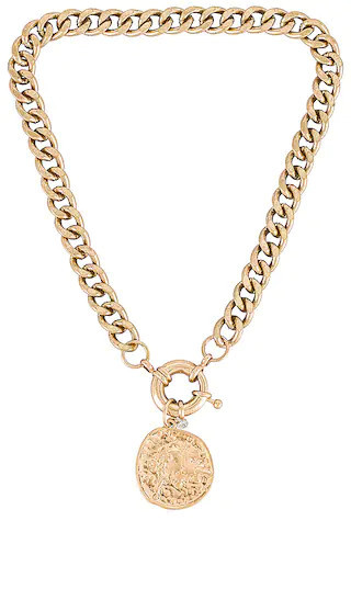 Maddison Necklace in Gold | Revolve Clothing (Global)
