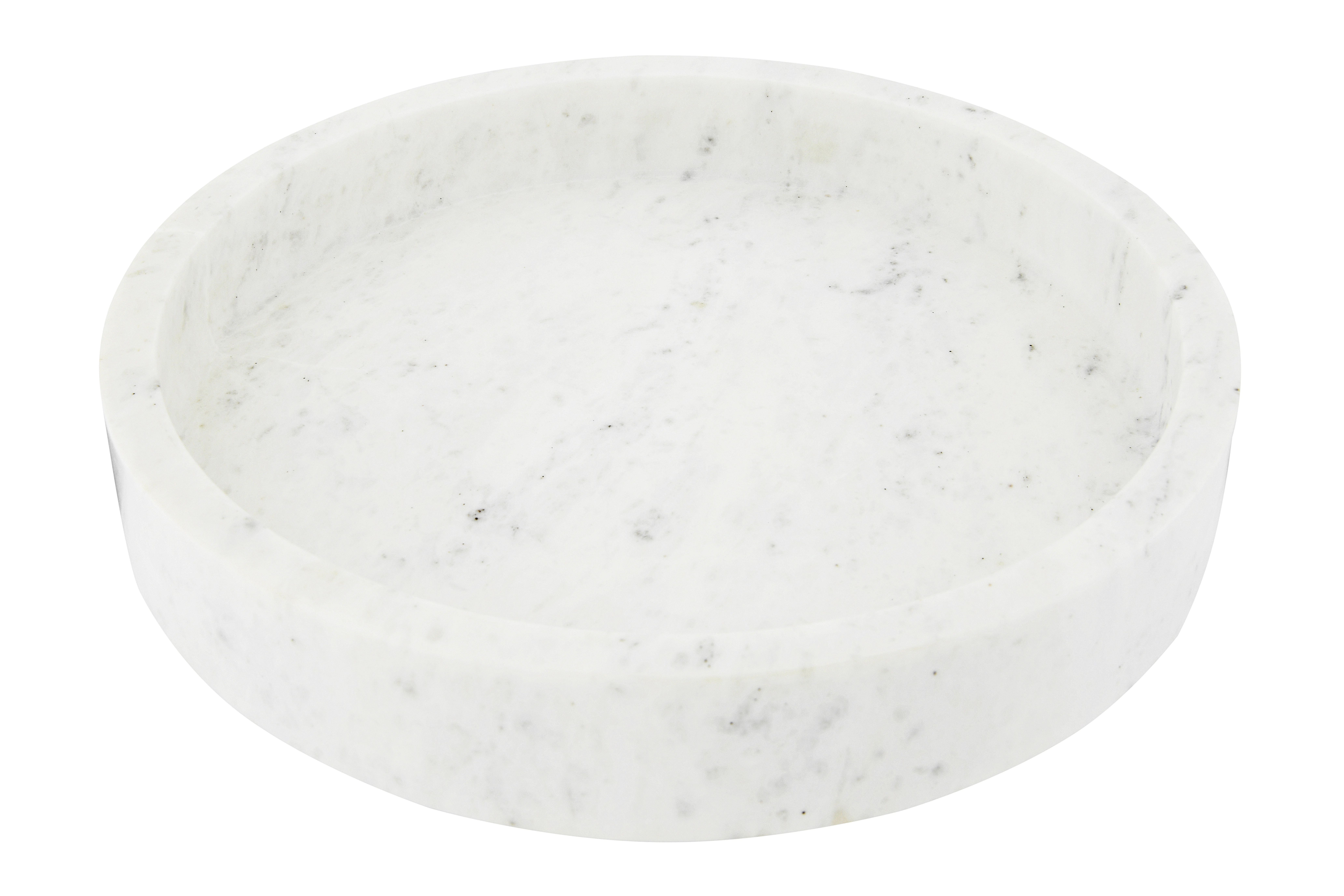 Creative Co-Op 12" Round Marble Tray | Walmart (US)