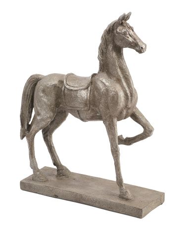 17in Proud Horse Statue Decor | TJ Maxx